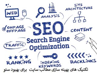 بهینه سازی مطالب سایت برای بهبود سئو